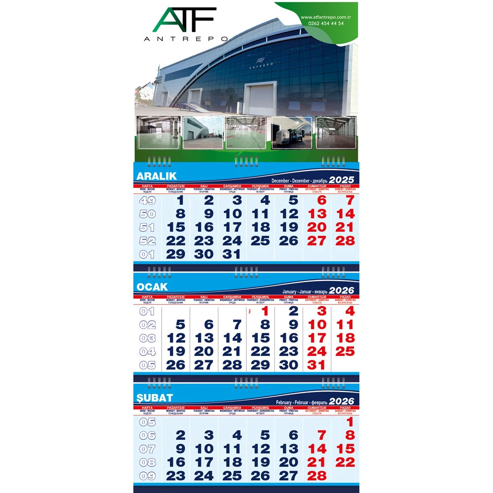 06 Orta Boy Gemici Takvim